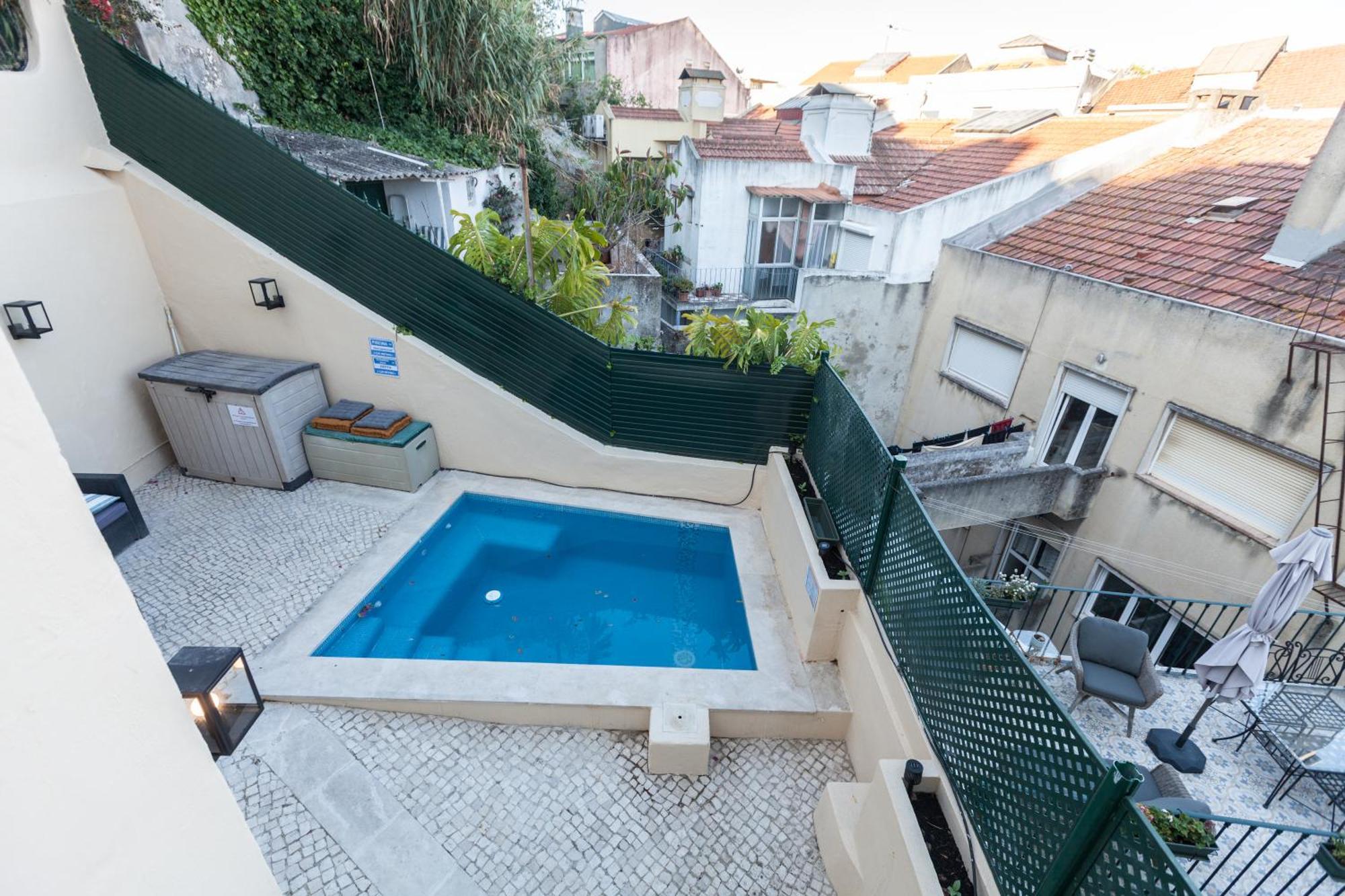 Flh Graca Charming Duplex With Small Pool Lisboa 外观 照片