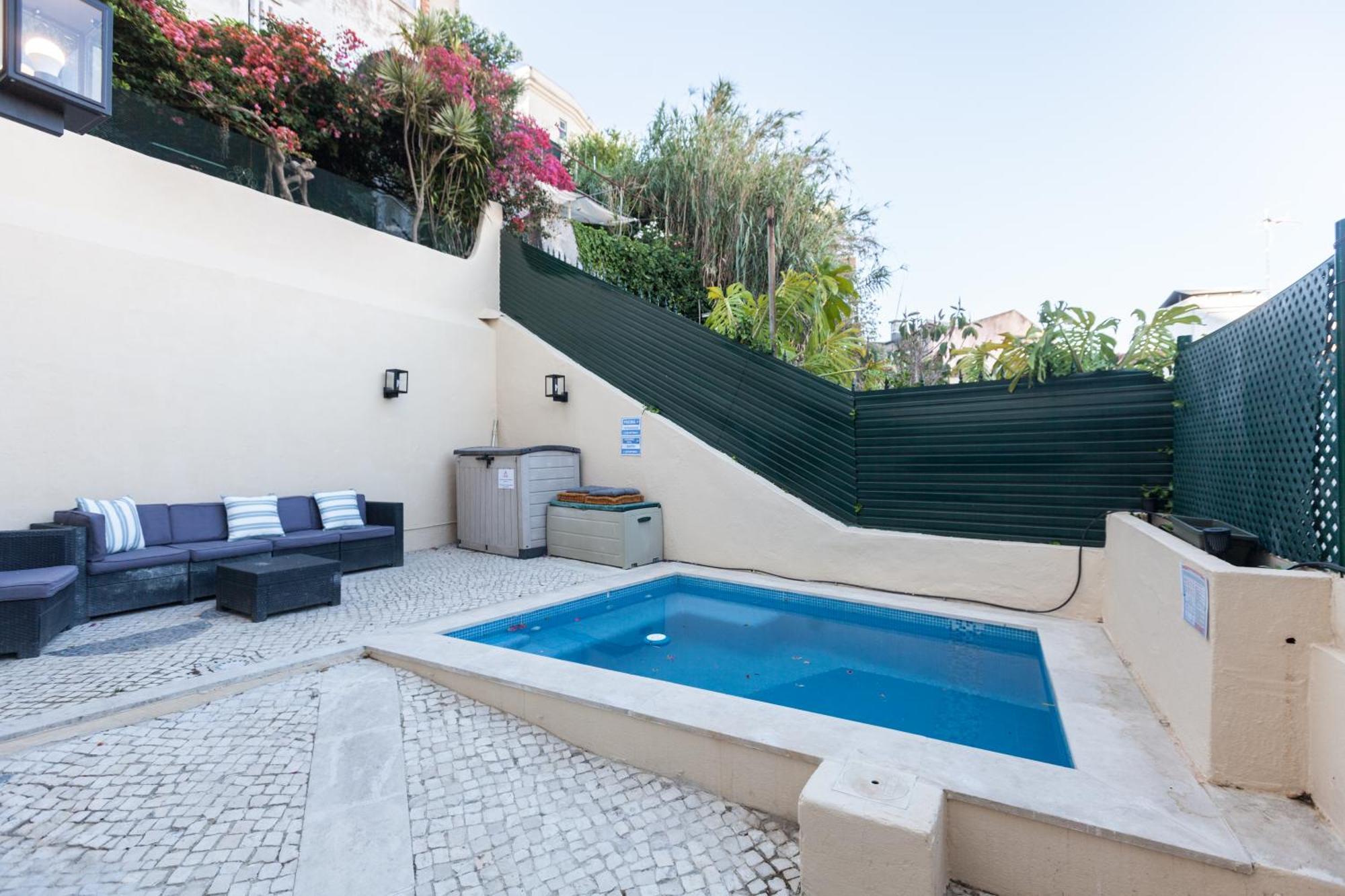Flh Graca Charming Duplex With Small Pool Lisboa 外观 照片